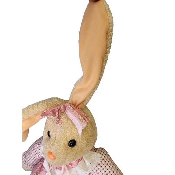 Easter Unlimited Easter Pets Brown Bunny Rabbit Stuffed Animal Plush Wire Ears - Picture 4 of 13